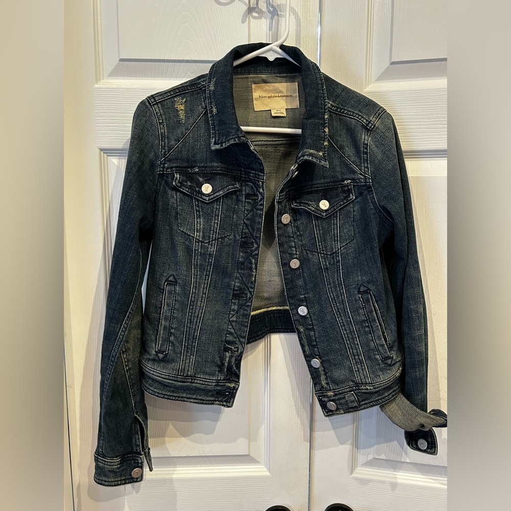 Pilcro & the Letterpress Denim Jacket. Size Small.